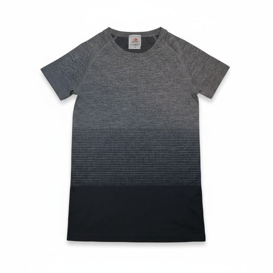 T-shirt gris dégradé homme – look moderne et matière respirante