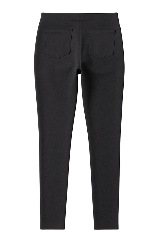 Legging noir femme avec poches arrière – Confort, élégance et coupe ajustée