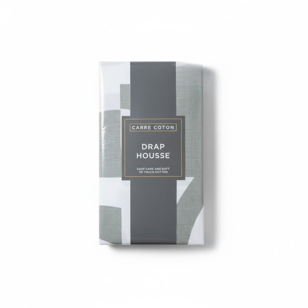 Drap-housse en coton doux – Carré Coton (160x200 cm)