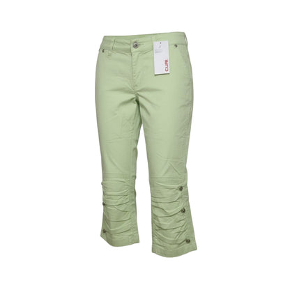 Pantalon cargo 3/4 vert pour enfant – Style casual et pratique