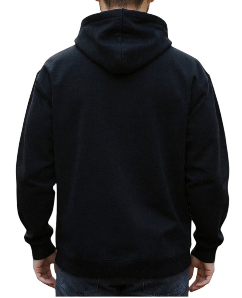 Sweat à capuche noir Calvin Klein – Style minimaliste et confort haut de gamme