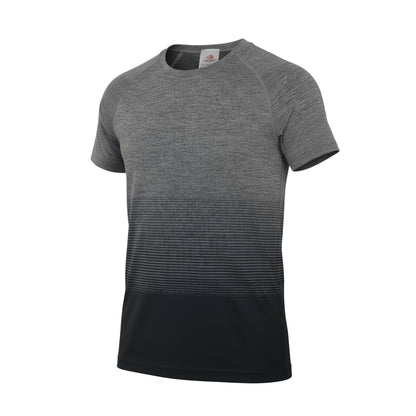 T-shirt gris dégradé homme – look moderne et matière respirante