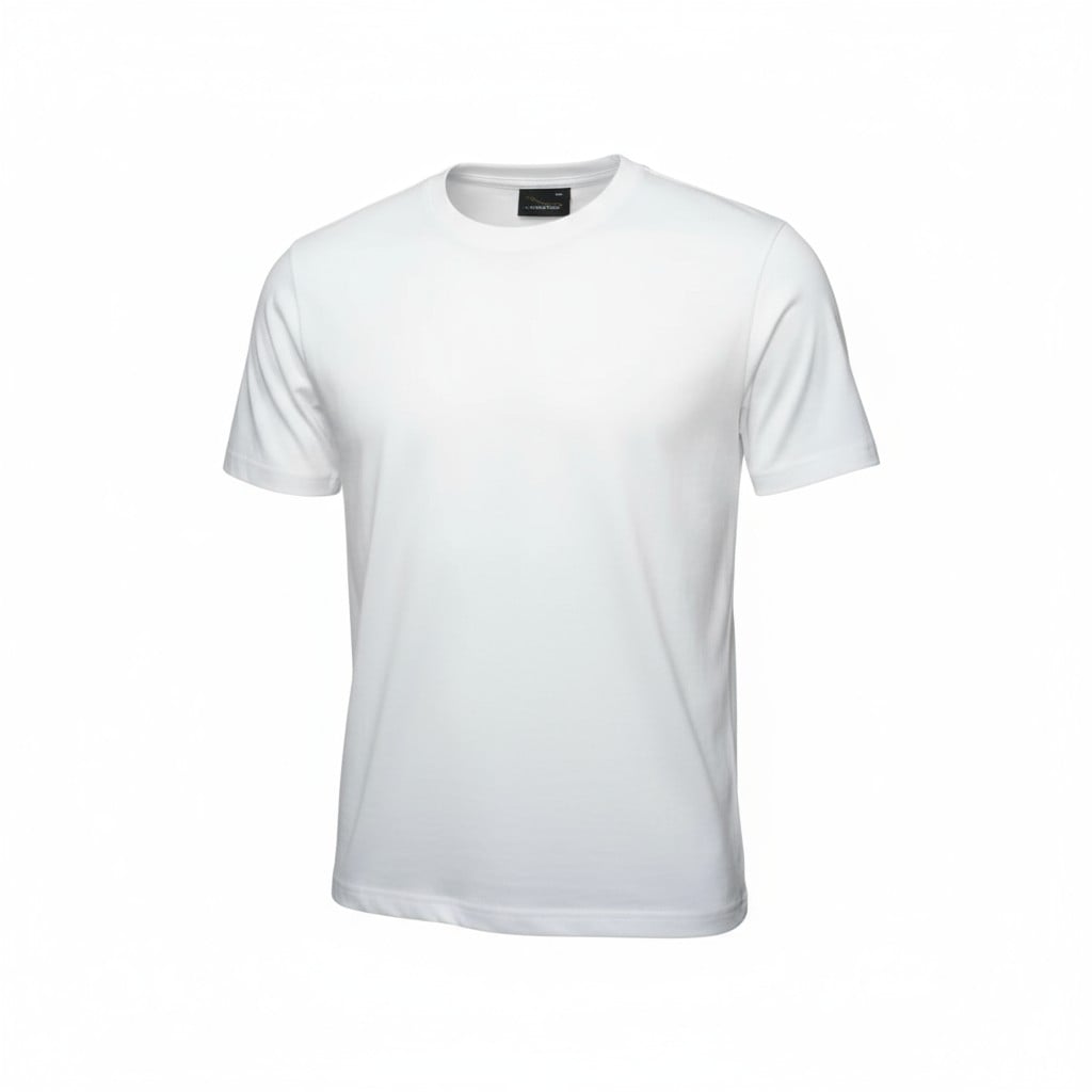 T-shirt blanc basique enfant