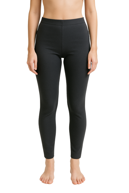 Legging noir femme avec poches arrière – Confort, élégance et coupe ajustée
