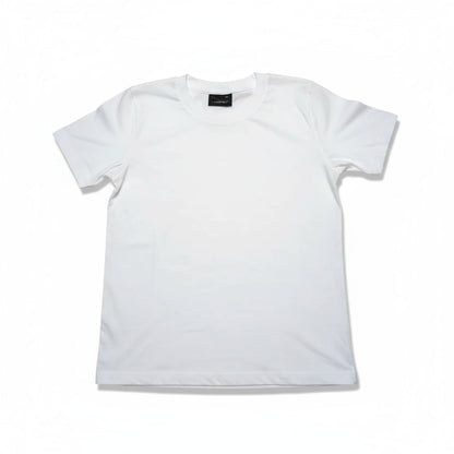 T-shirt blanc basique enfant