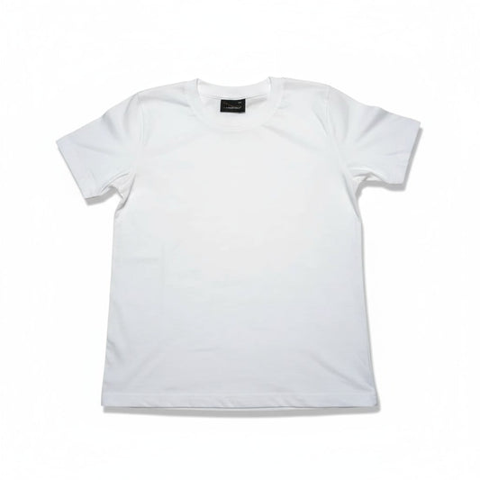 T-shirt blanc basique enfant