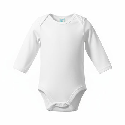 Body bébé blanc à manches longues