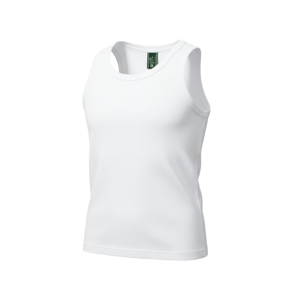 Débardeur blanc enfant Brio Bimbi – Coton anallergique et respirant